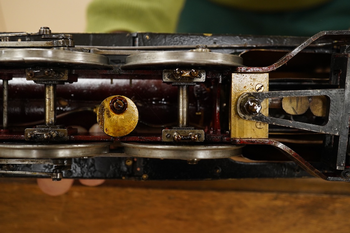 A Gauge One live steam BR Princess Royal class 4-6-0 tender locomotive, Princess Anne 46202, with spirit fired ‘Project’ type boiler with two working cylinders, the frames, wheels and Walshaerts valve gear originally bui